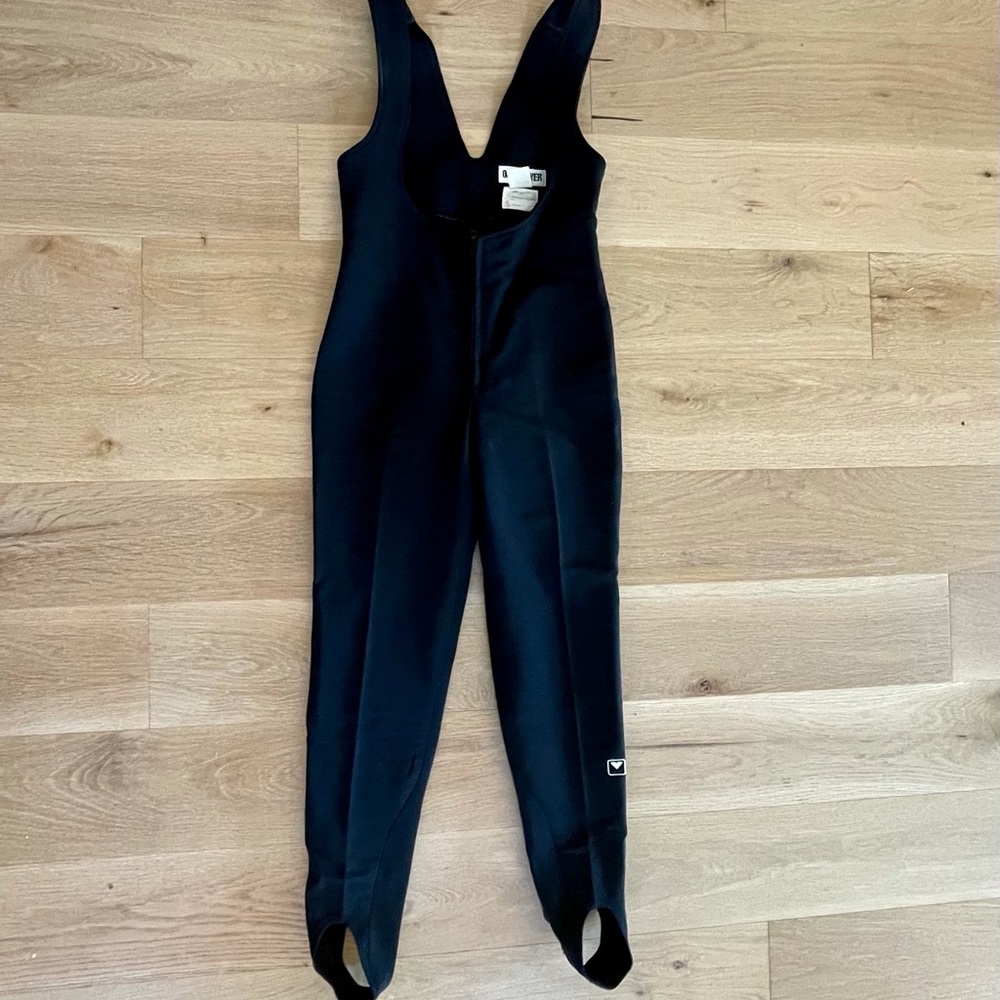 Obermeyer Wool Ski Bunny Snow Bib overalls pants size 8 fits like 2 or 4.